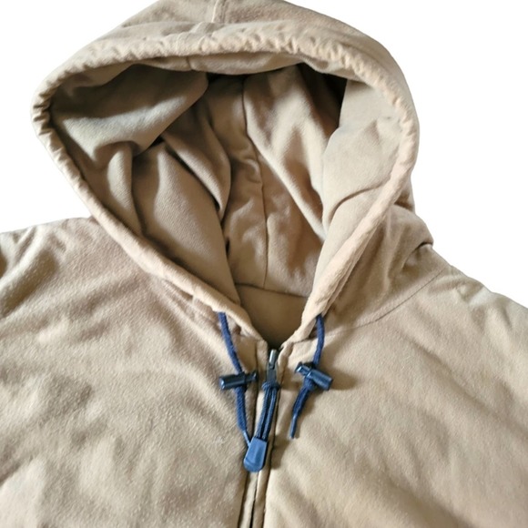 Polar King By Key Hooded Tan Heavywight Parka XXL - Picture 3 of 9